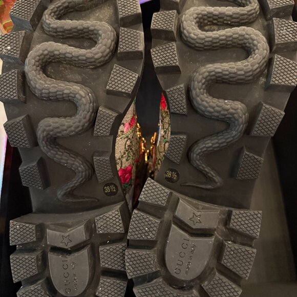 Gucci Shelly Sakura Flower Boots - Picture 2 of 5